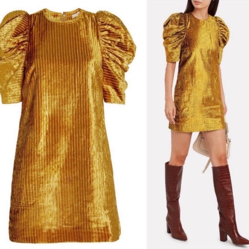 Ulla Johnson Callahan Corduroy Mini Dress Sz 8